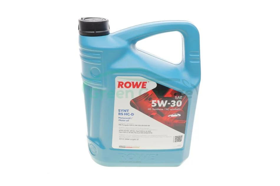 Олива моторна HIGHTEC SYNT RS HC-D SAE 5W-30 (5 L) ROWE 20060005099 (фото 1)