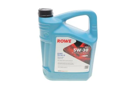 Олива моторна HIGHTEC SYNT RS HC-D SAE 5W-30 (5 L) ROWE 20060005099