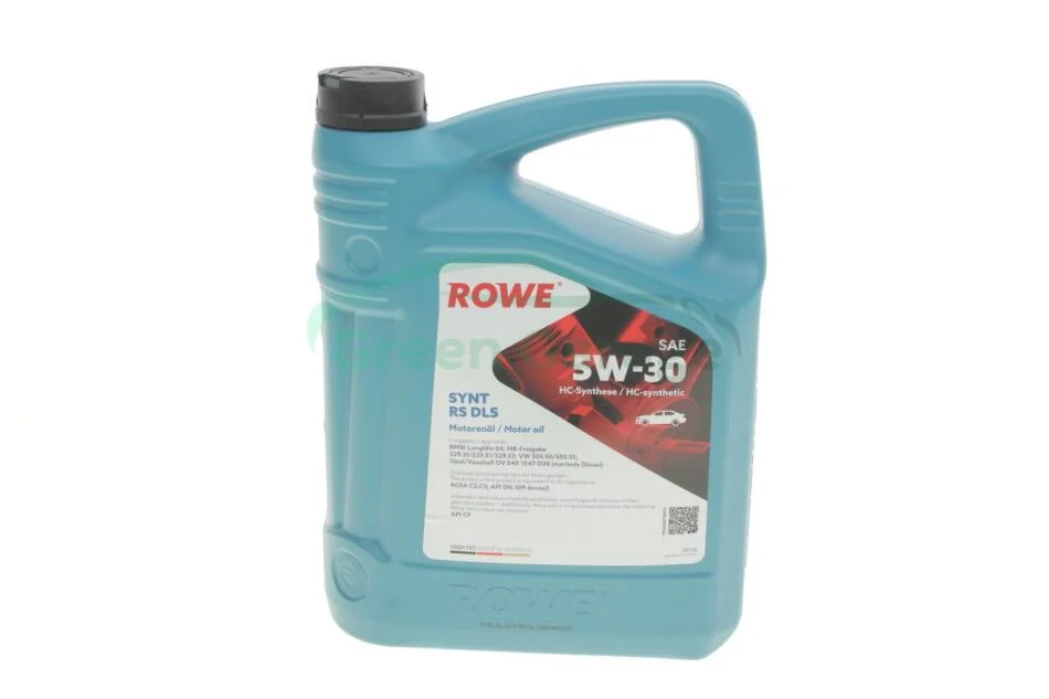 Олива моторна HIGHTEC SYNT RS DLS SAE 5W-30 (4 L) ROWE 20118004099 (фото 1)