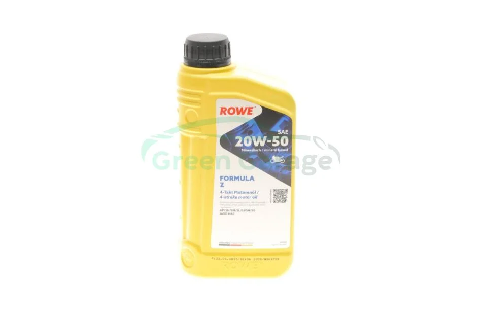 Олива моторна HIGHTEC FORMULA SAE 20W-50 Z (1 L) ROWE 20050001099 (фото 1)