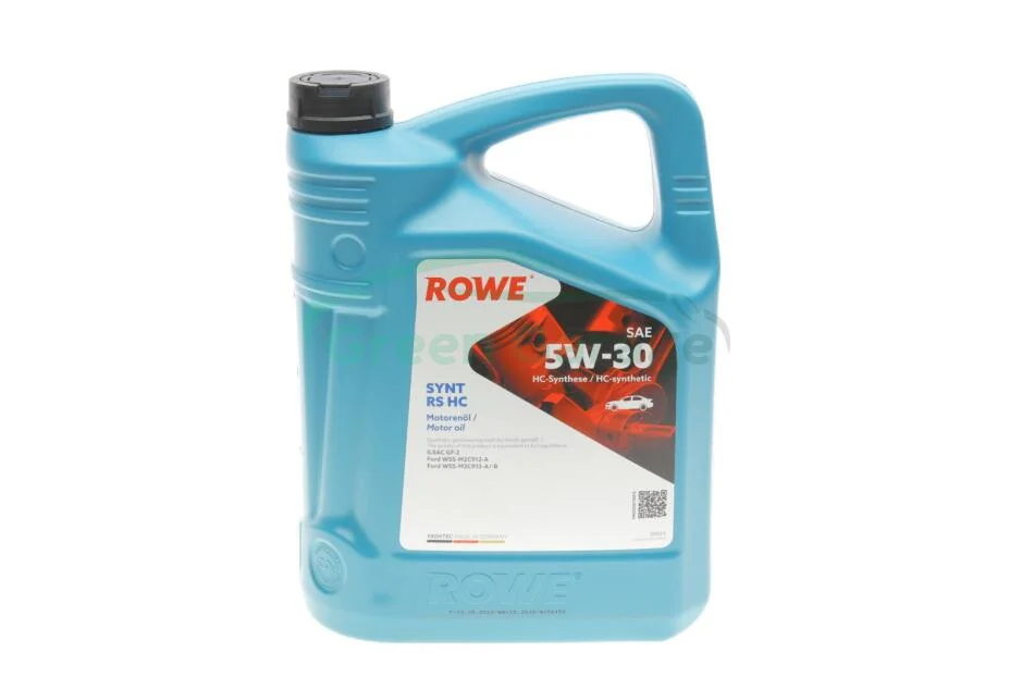 Олива моторна HIGHTEC SYNT RS SAE 5W-30 HC (5 L) ROWE 20024005099 (фото 1)