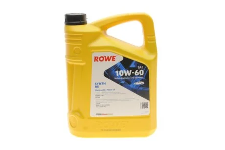 Олива моторна HIGHTEC SYNTH RS SAE 10W-60 (5 L) ROWE 20070005099