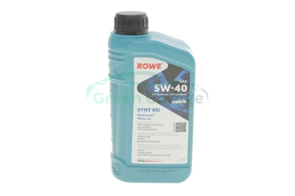 Олива моторна HIGHTEC SYNT RSi SAE 5W-40 (1 L) ROWE 20068001099 (фото 1)