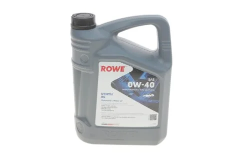 Олива моторна HIGHTEC SYNTH RS SAE 0W-40 (5 L) ROWE 20020005099