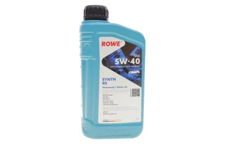 Олива моторна HIGHTEC SYNTH RS SAE 5W-40 (1 L) ROWE 20001001099