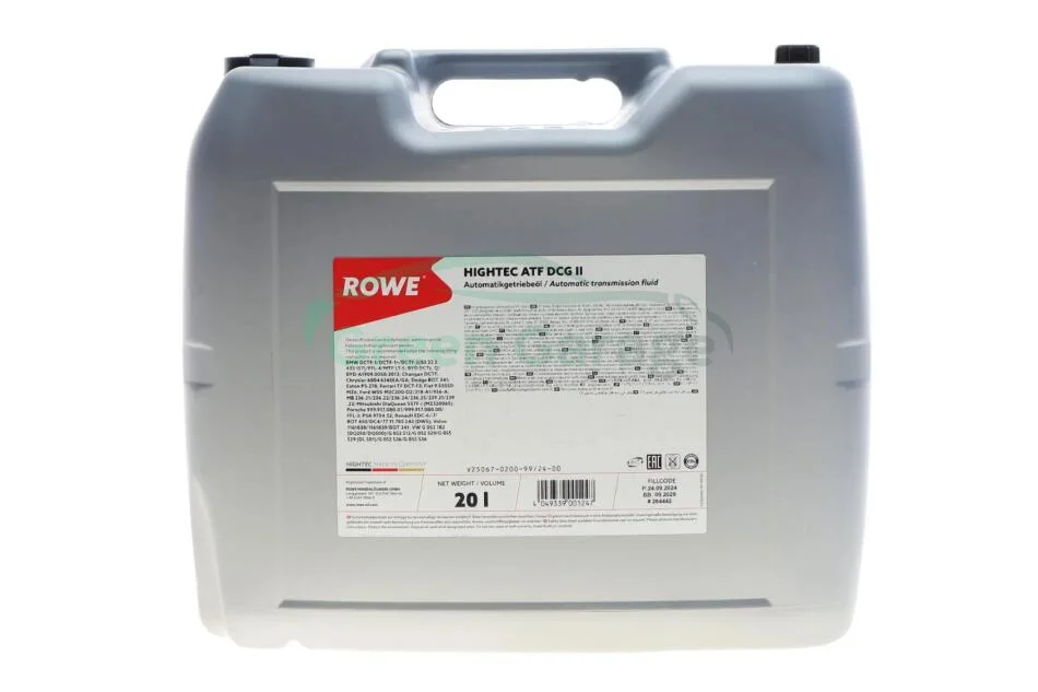 Олива трансмісійна HIGHTEC ATF DCG II (20 L) ROWE 25067020099 (фото 1)
