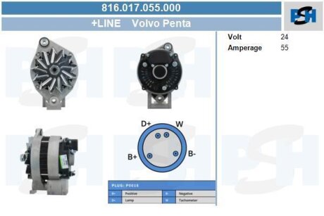 Генератор PSH 816.017.055.000