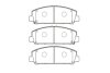 PARTS NISSAN Гальмівні колодки передн. INFINITI QX56 5,5 12- KAVO KBP6611 (фото 1)