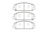 PARTS NISSAN Гальмівні колодки передн. INFINITI QX56 5,5 12- KAVO KBP6611 (фото 1)