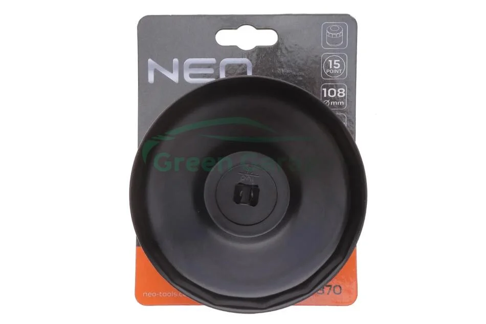 Змінна головка масляного фільтра 108 мм, 15 кут (NEO) NEO TOOLS 11370 (фото 1)