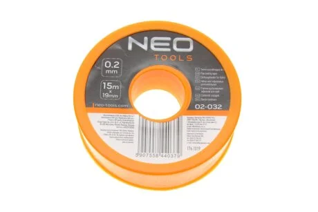 Стрічка-ущільнювач 15 м x 19 мм x 0.2 мм (NEO) NEO TOOLS 02032