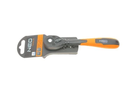 Ключ-тріскачка, вигнутий 1/4", 150 мм. (NEO) NEO TOOLS 08514