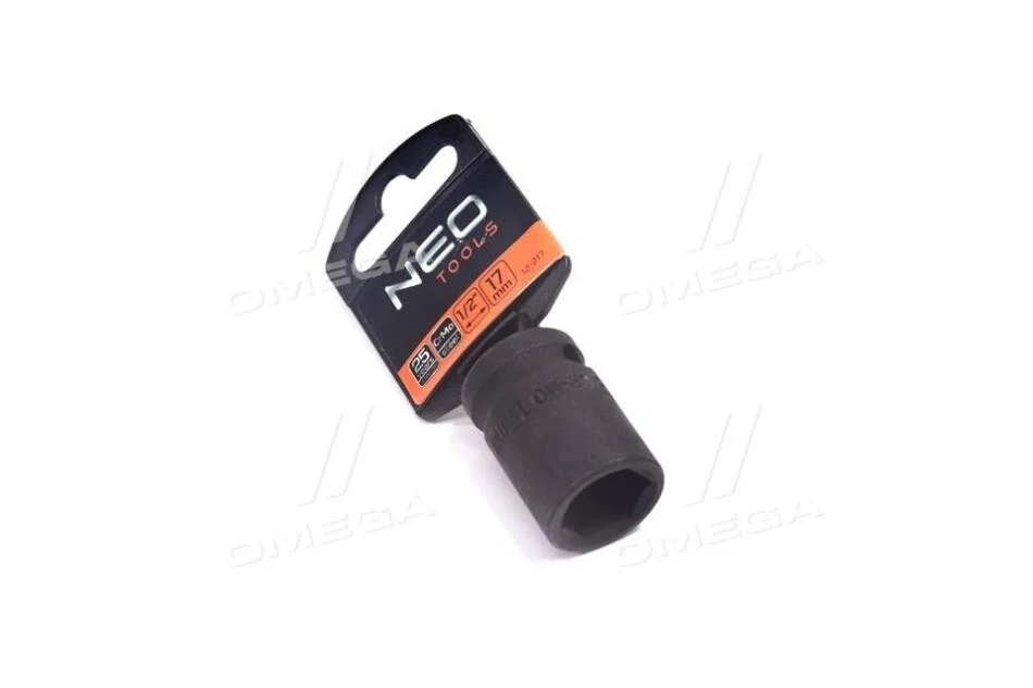 Ударна головка 1/2", 17 х 38 мм, Cr-Mo(NEO) NEO TOOLS 12217 (фото 1)