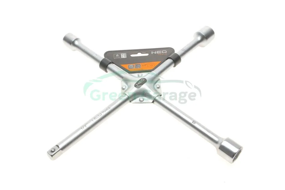 Ключ для монтажу кіл автомобільних 17 x 19 x 22 x 1/2" мм, DIN889 NEO TOOLS 11100 (фото 1)