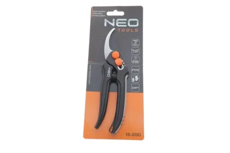 Секатори обхідні 185 мм, діапазон до 15 мм, регульований крок NEO TOOLS 15200