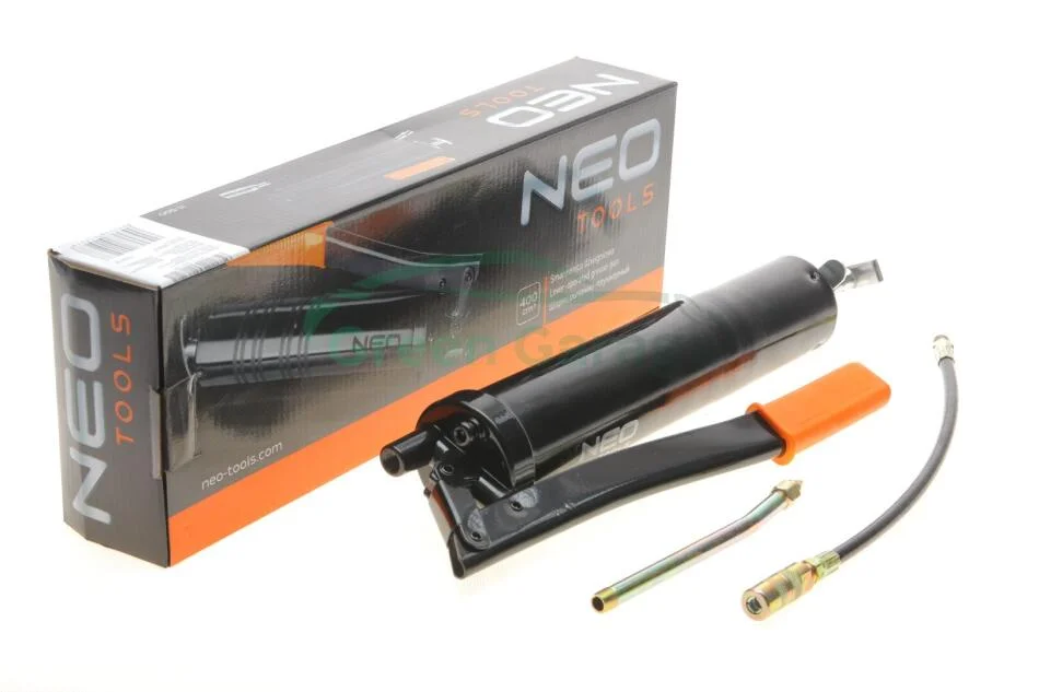 Шприц мастильний важільний 400 см3 з трубкою 8 x 300 мм NEO TOOLS 11500 (фото 1)