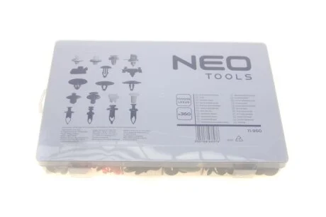 Набір кліпс кріплення обшивки, 360 шт., Toyota/Lexus NEO TOOLS 11950