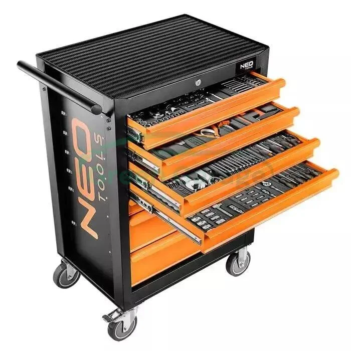 Шафа для майстерні, 7 ящиків + 176 інструментів. NEO TOOLS 8422212 (фото 1)