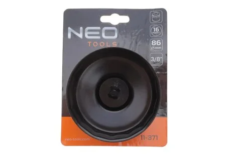 Головка змінна масляного фільтра 86 мм, 16 кут NEO TOOLS 11371
