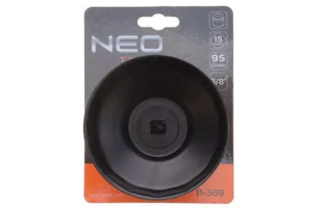 Головка змінна масляного фільтра 95 мм, 15 кут NEO TOOLS 11369