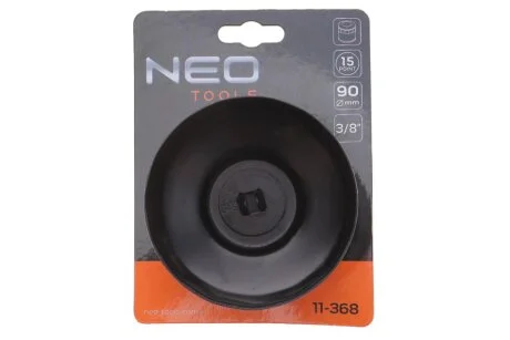 Головка змінна масляного фільтра 90 мм, 15 кут NEO TOOLS 11368