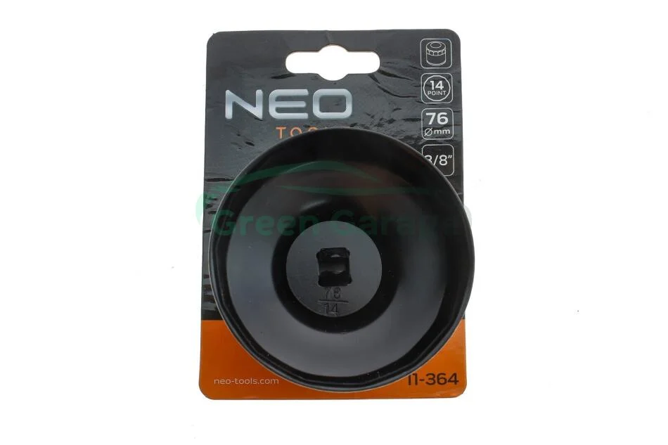 Головка змінна масляного фільтра 76 мм, 14 кут NEO TOOLS 11364 (фото 1)