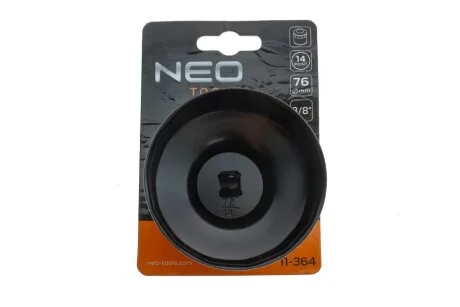 Головка змінна масляного фільтра 76 мм, 14 кут NEO TOOLS 11364