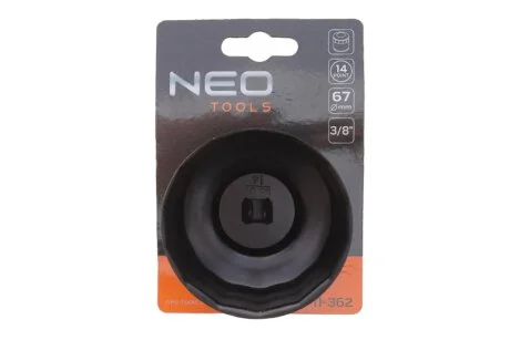 Головка змінна масляного фільтра 67 мм, 14 кут NEO TOOLS 11362