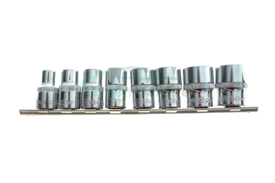Головка змінна Spline 1/2", набір 8 шт.*1 уп. NEO TOOLS 08651 (фото 1)
