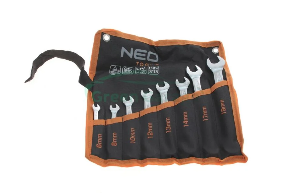 Ключі комбіновані, 6-19 мм, набір 8 шт.*1 уп. NEO TOOLS 09751 (фото 1)