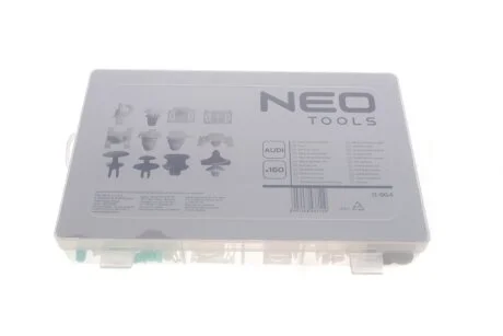 Набір кліпс кріплення обшивки, 160 шт., Audi NEO TOOLS 11964