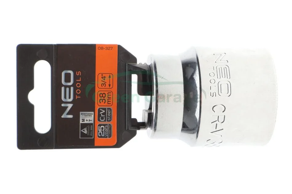 Головка змінна 12-гранна довга 3/4" 38 мм NEO TOOLS 08327 (фото 1)