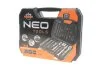 Головки змінні 73 шт., 1/2", 1/4", CrV NEO TOOLS 10054 (фото 4)