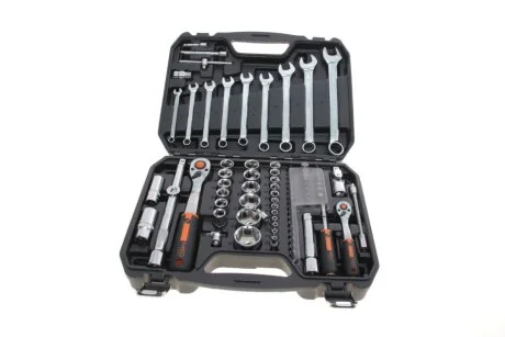 Головки змінні 82 шт., 1/2", 1/4", ECO NEO TOOLS 10058