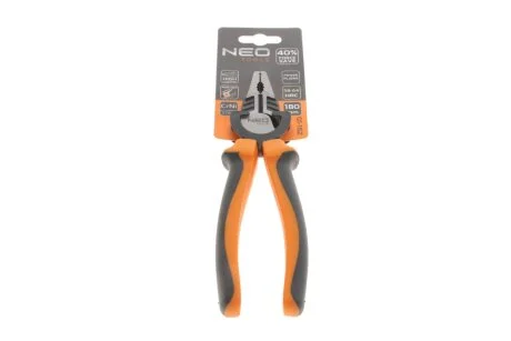 Плоскогубці комбіновані 40% FS 180 мм NEO TOOLS 01152