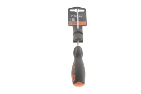 Викрутка шліцева 4.0 x 100 мм, CrMo NEO TOOLS 04012