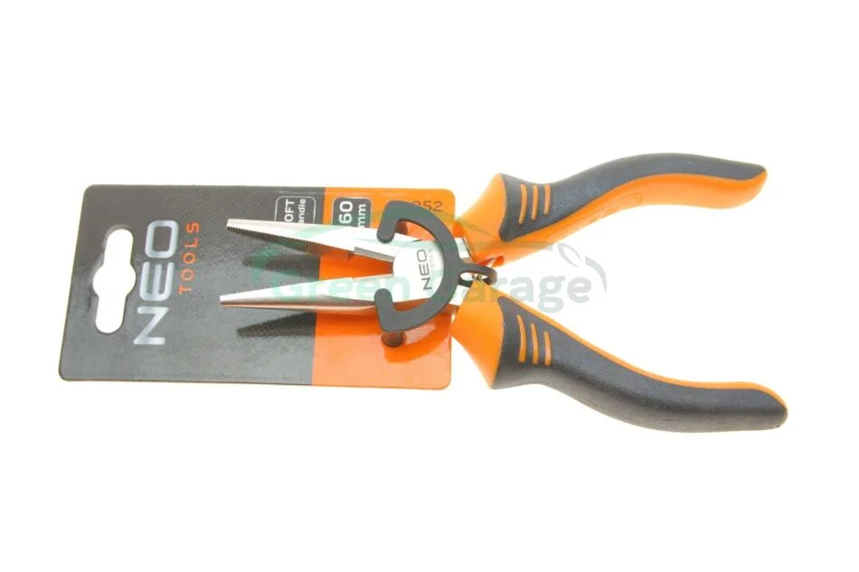 Плоскогубці подовжені прямі, 160 мм NEO TOOLS 01252 (фото 1)