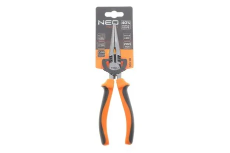 Плоскогубці подовжені прямі, 160 мм NEO TOOLS 01155