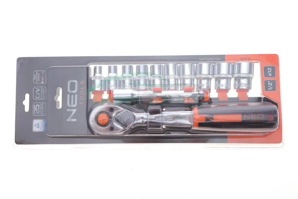 Набір змінних головок 1/2", 12 шт. NEO TOOLS 10030 (фото 1)