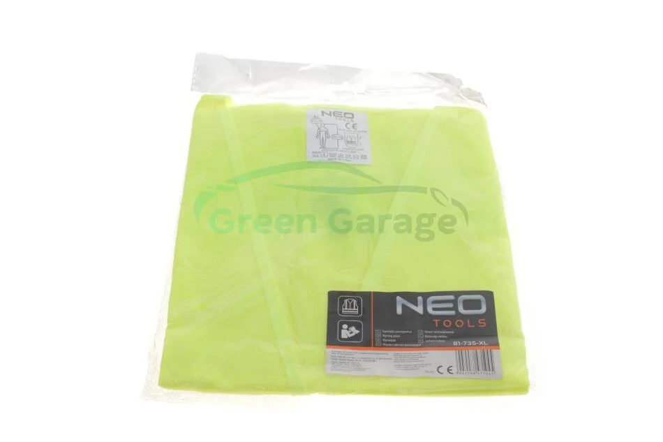 Жилет захисний, жовтий, розмір XL NEO TOOLS 81735XL (фото 1)