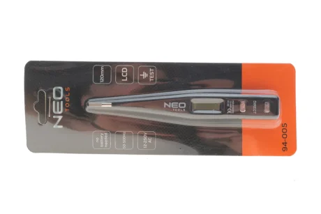 Тестер напруги цифровий 12-250 В NEO TOOLS 94005