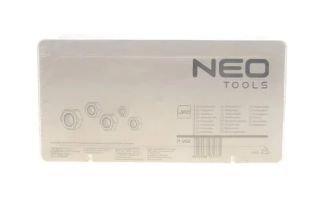 Гайки нержавіючі, набір 300 шт. NEO TOOLS 11982