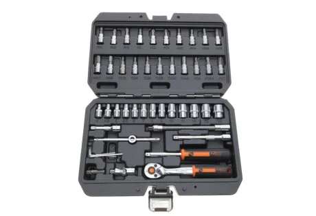 Головки змінні 46 шт., 1/4" CrV NEO TOOLS 10004