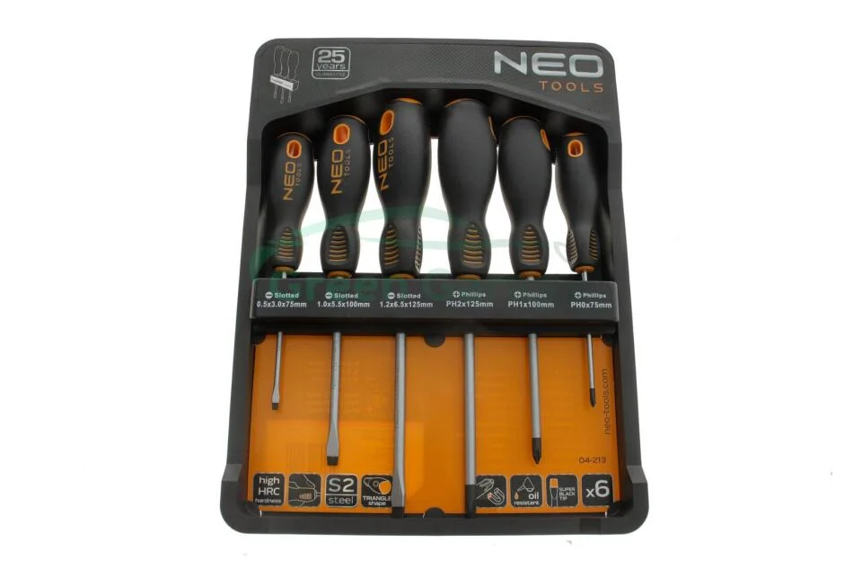 Набір викруток Neo Tools, 6 шт NEO TOOLS 04213 (фото 1)