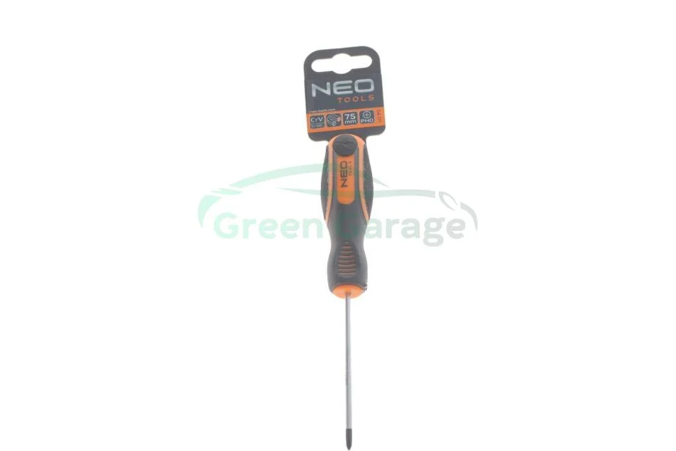 Викрутка хрестова PH0 x 75 мм NEO TOOLS 04177 (фото 1)