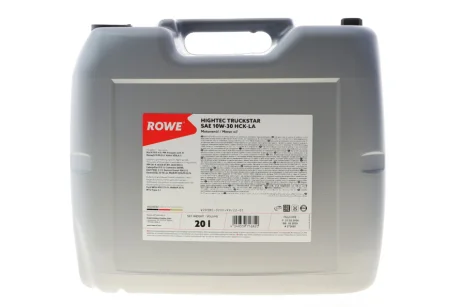 Олива моторна HIGHTEC TRUCKSTAR SAE 10W-30 HCK-LA (20 L) ROWE 20380020099