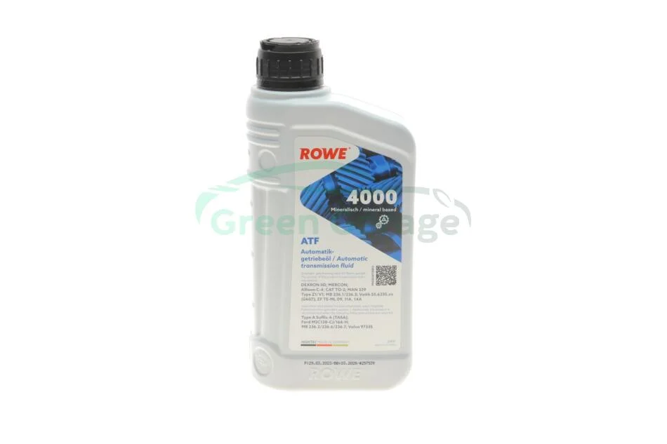 Олива трансмісійна HIGHTEC ATF 4000 (1 L) ROWE 25011001099 (фото 1)