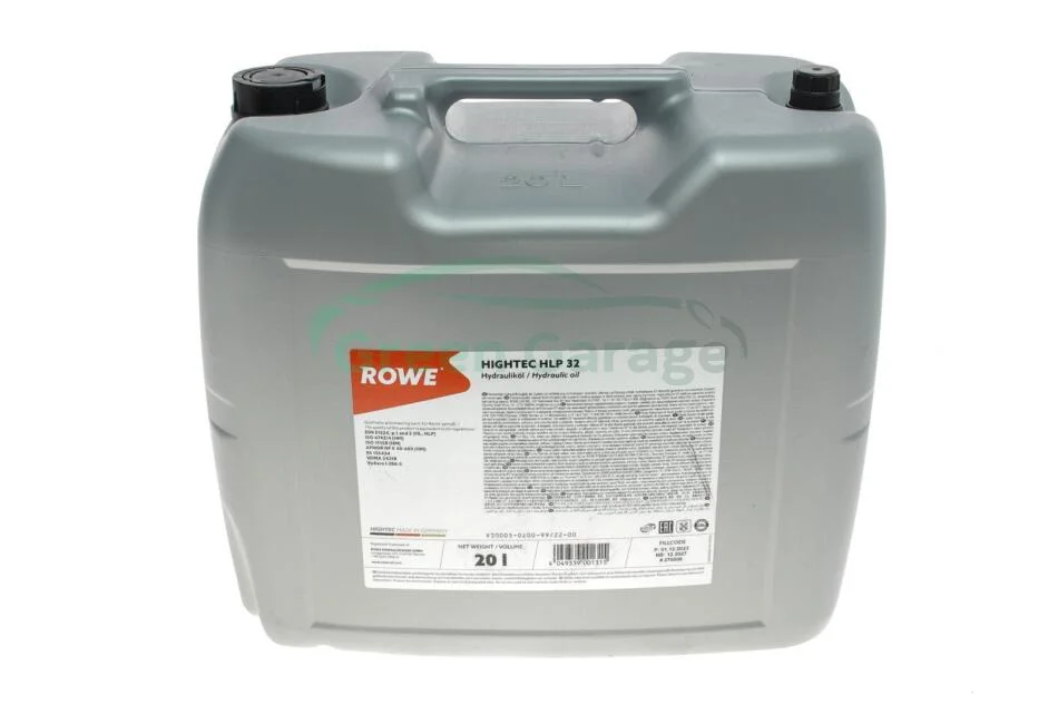 Рідина гідравлічна HIGHTEC HLP 32 (20 L) ROWE 30005020099 (фото 1)