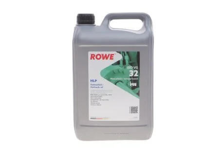 Рідина гідравлічна HIGHTEC HLP 32 (5 L) ROWE 30005005099