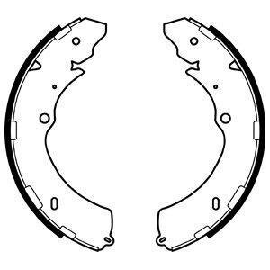 ISUZU Щоки гальмівні задн. D-MAX I (TFR, TFS) 2.5 DiTD 06-12, D-MAX I 3.0 D 07-12 DELPHI LS2063